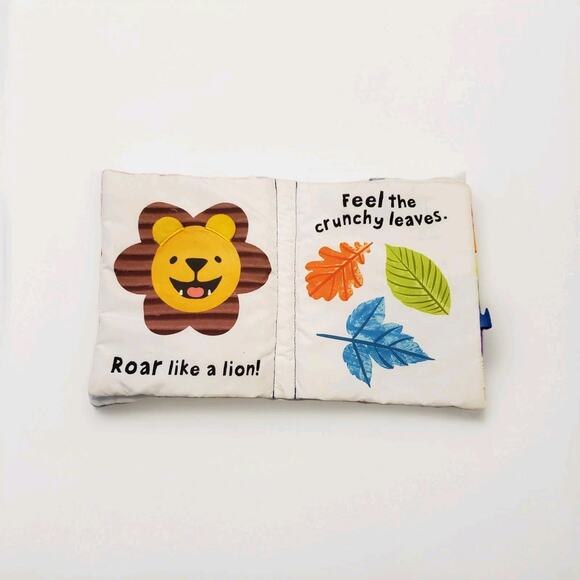 Priddy Books See, Touch, Feel Soft Cloth Baby Book Sensory Taggie Style - Picture 3 of 6
